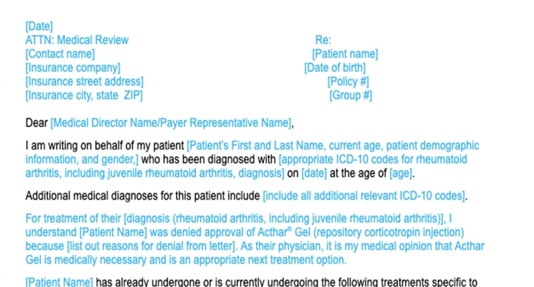 Letter of Medical Necessity templates thumbnail